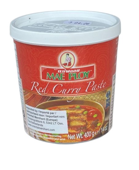 Thaise Red Curry Paste 400 gram