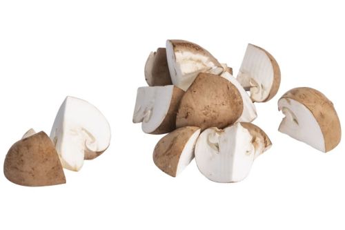 Chestnut Mushroom Pizza pre-cut (Kastanje) per kg